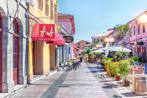 Albania, Shkodër - City center of Shkodër