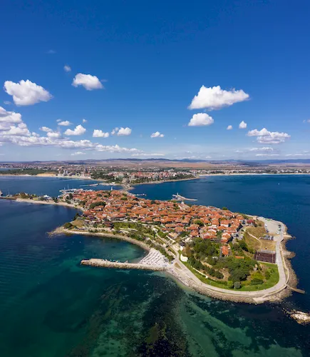 Bulgaria, Nessebar - Sea town on the Bulgarian Black Sea coast