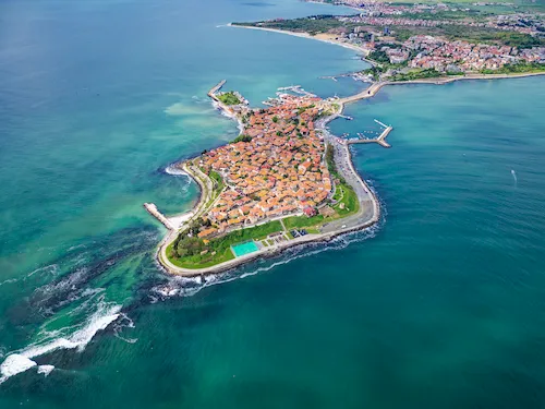 Bulgaria, Nessebar - Old City. UNESCO World Heritage Site