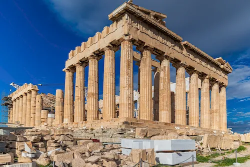 Greece, Athens - The Parthenon temple at the Acropolis