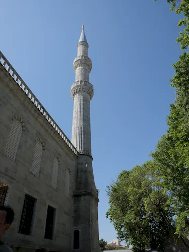 Turkey, Istanbul - Architectural details of the Blue Mosque