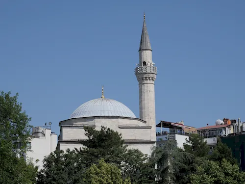 Turkey, Istanbul - Domes of the Blue Mosque in Istanbul